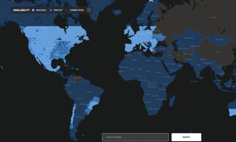 اینترنت ماهواره‌ای استارلینک در ۳۲ کشور جهان عرضه می‌شود